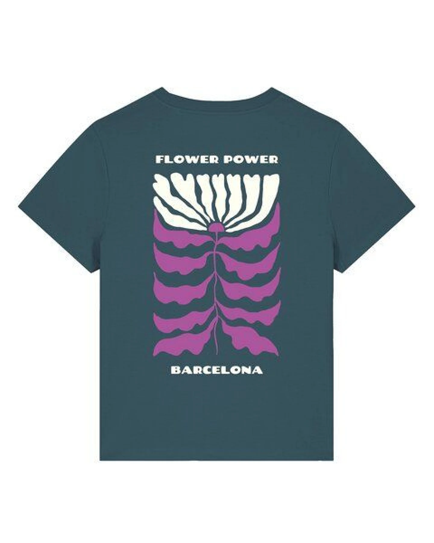 watapparel T-Shirt Frauen Barcelona Flora – Ansicht 4