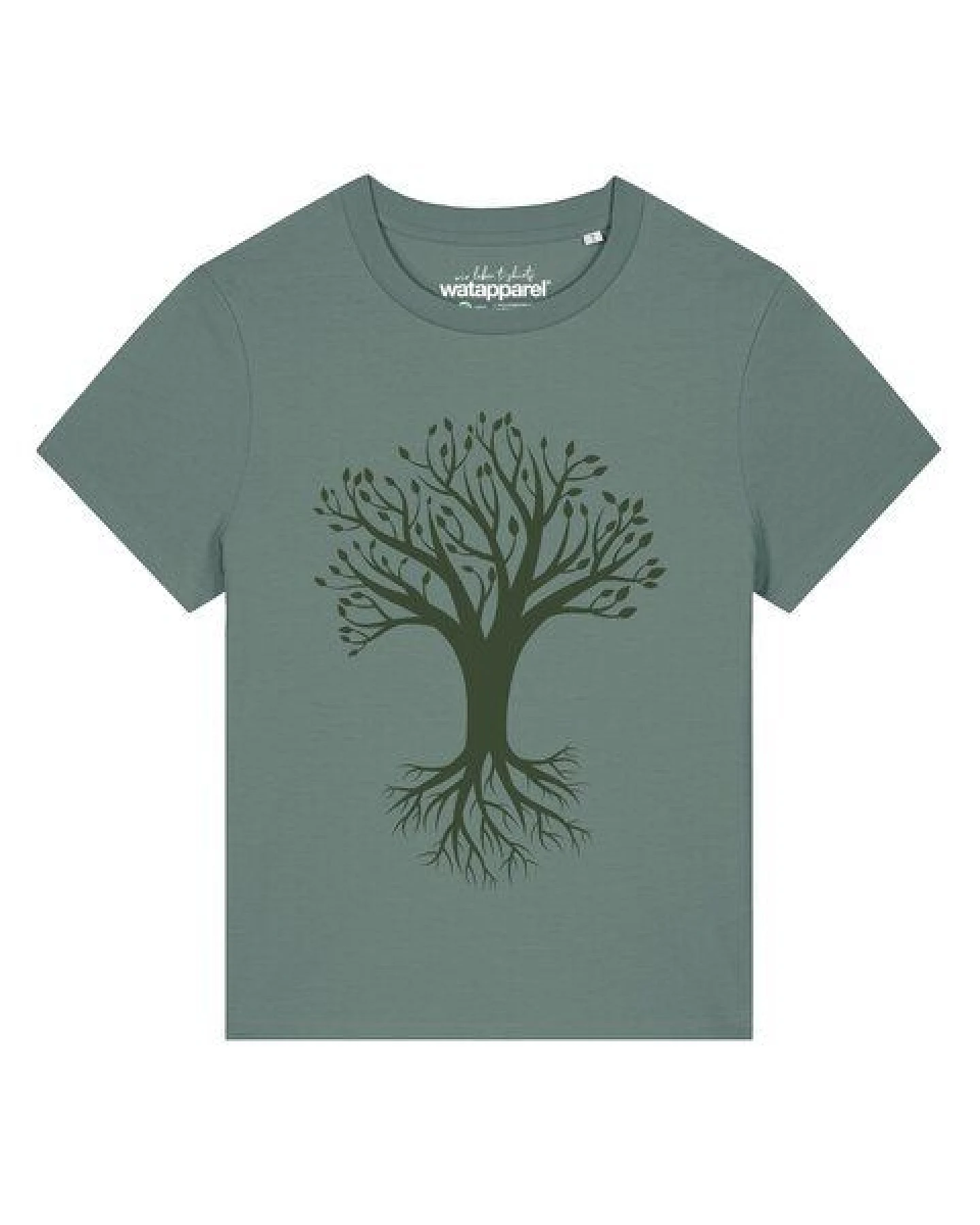 watapparel T-Shirt Frauen Baum – Ansicht 2