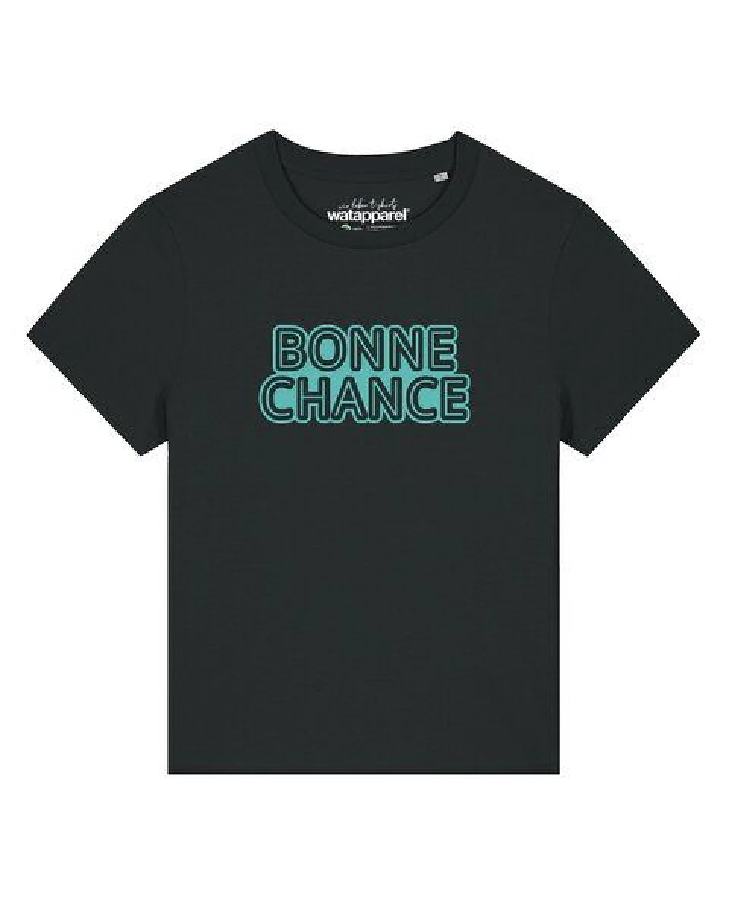 watapparel T-Shirt Frauen Bonne Chance – Ansicht 2