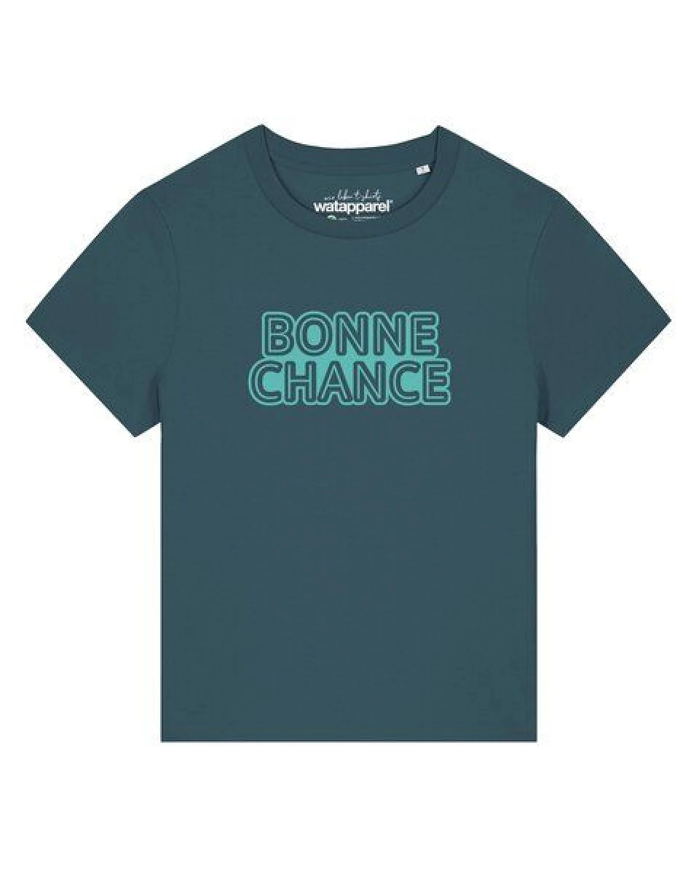 watapparel T-Shirt Frauen Bonne Chance – Ansicht 2