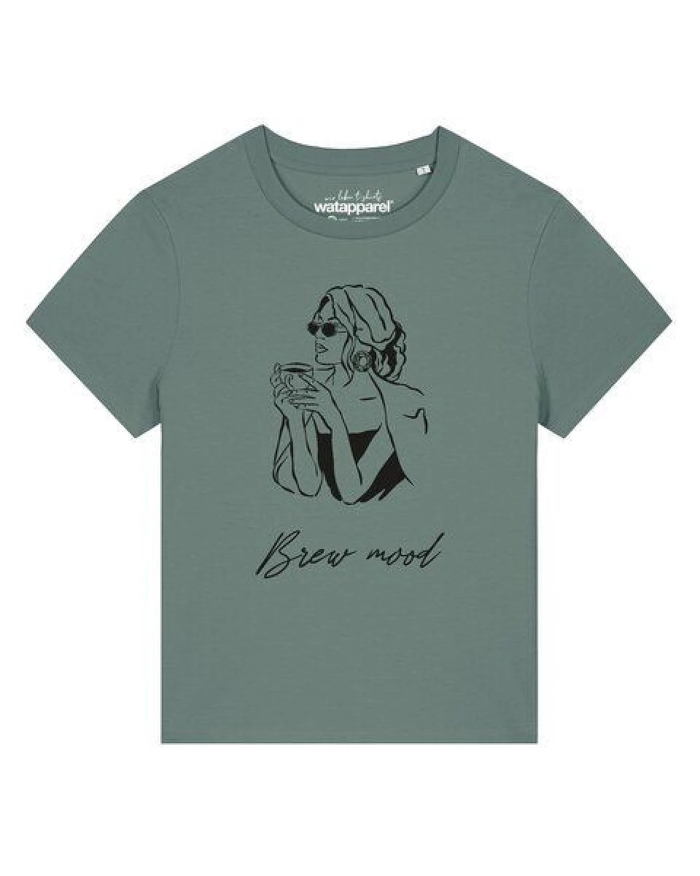 watapparel T-Shirt Frauen Brew mood – Ansicht 2