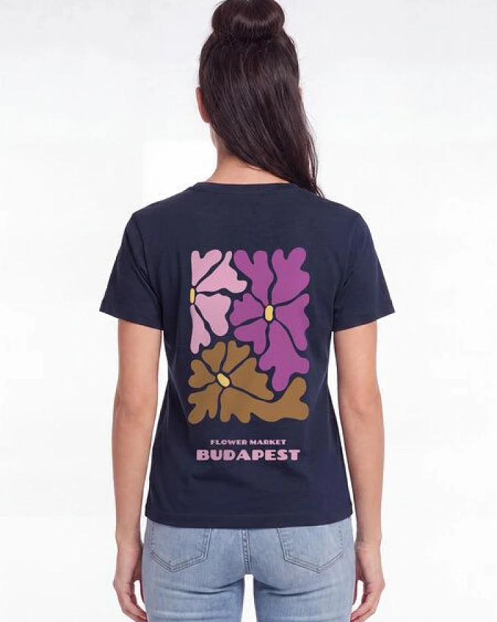 watapparel T-Shirt Frauen Budapest Flora