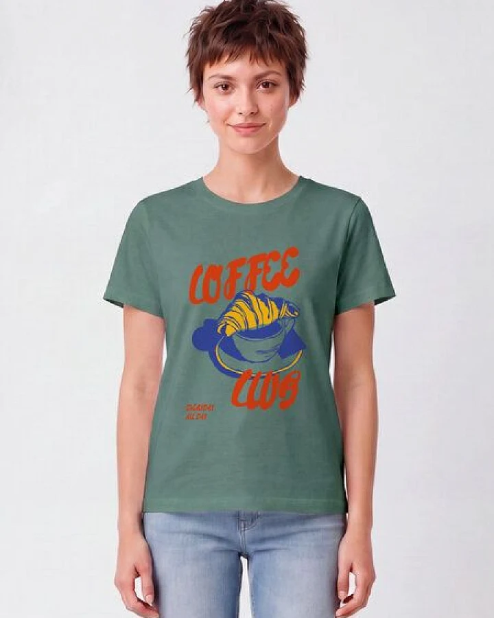 watapparel T-Shirt Frauen Coffee club