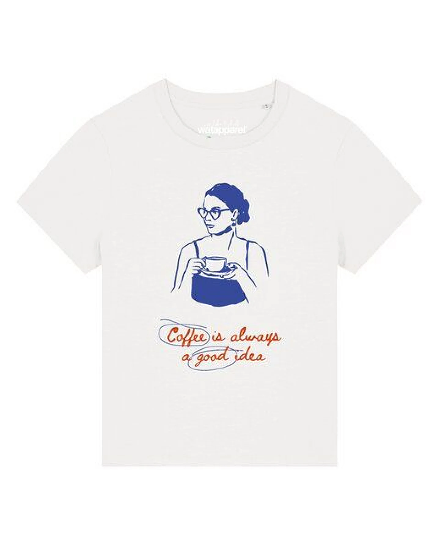 watapparel T-Shirt Frauen Coffee is a good idea – Ansicht 2