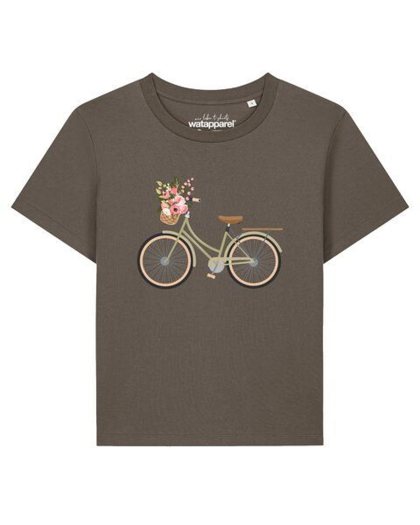 watapparel T-Shirt Frauen Damenfahrrad – Ansicht 2