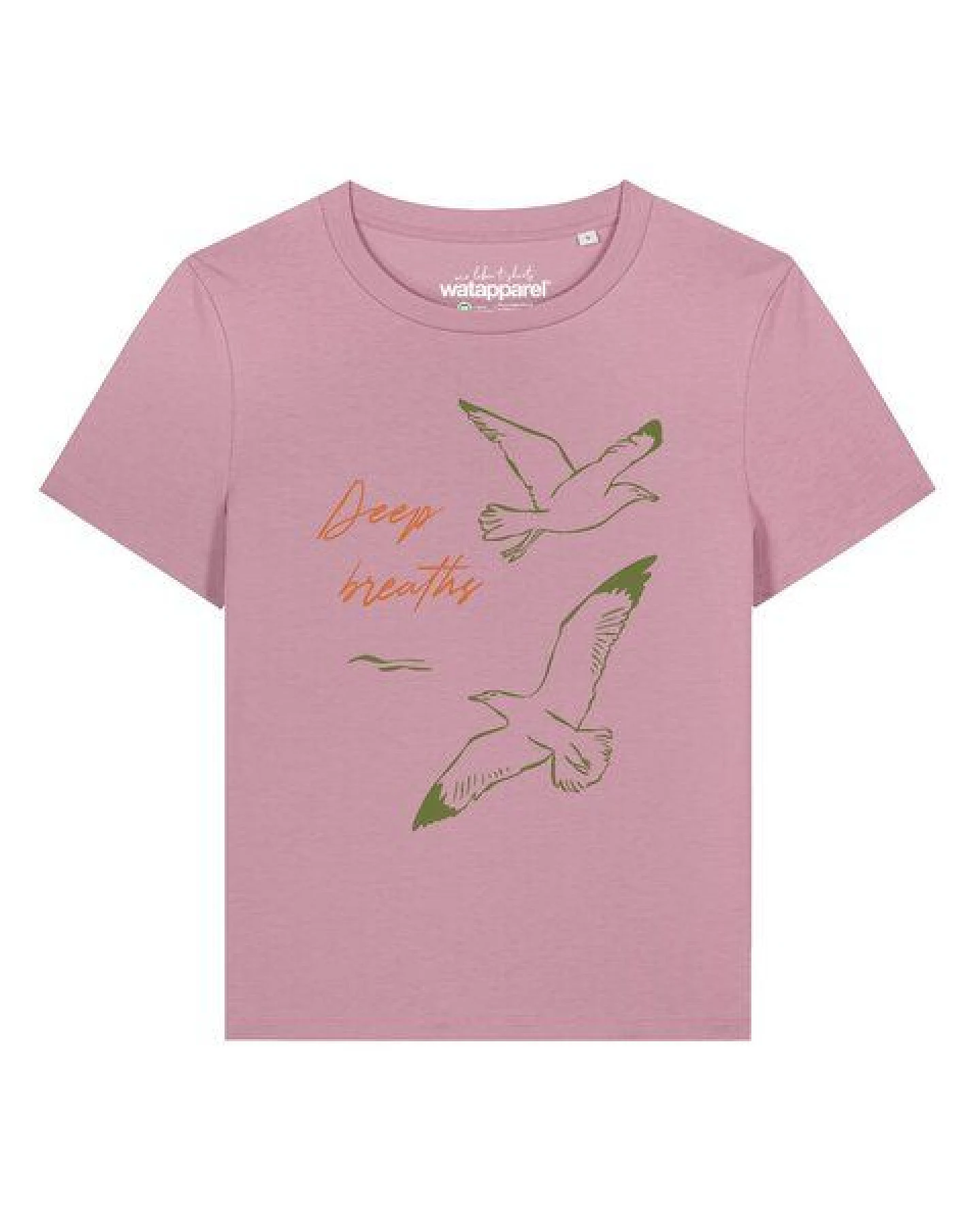 watapparel T-Shirt Frauen Deep breaths – Ansicht 2