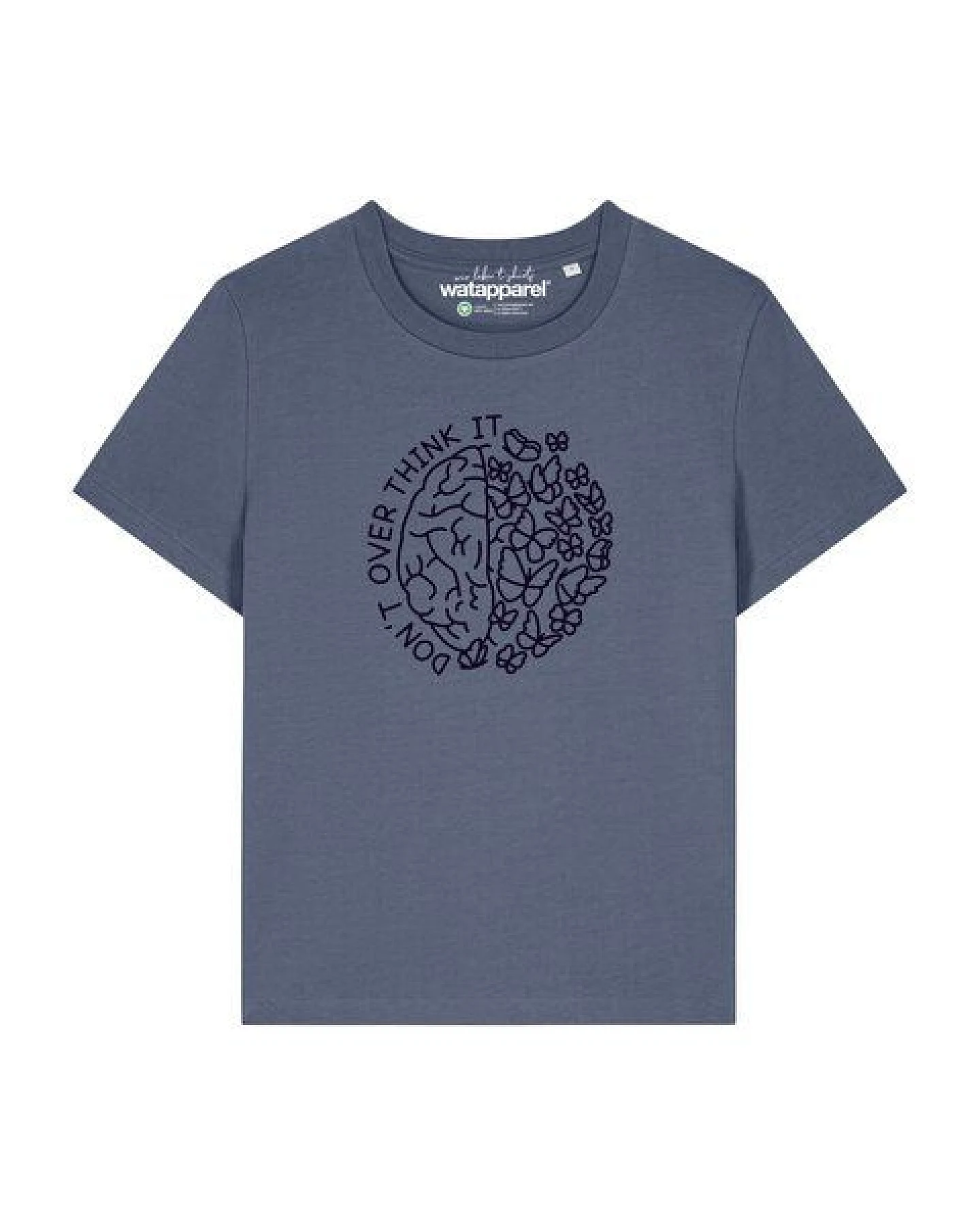watapparel T-Shirt Frauen Don't overthink it – Ansicht 2