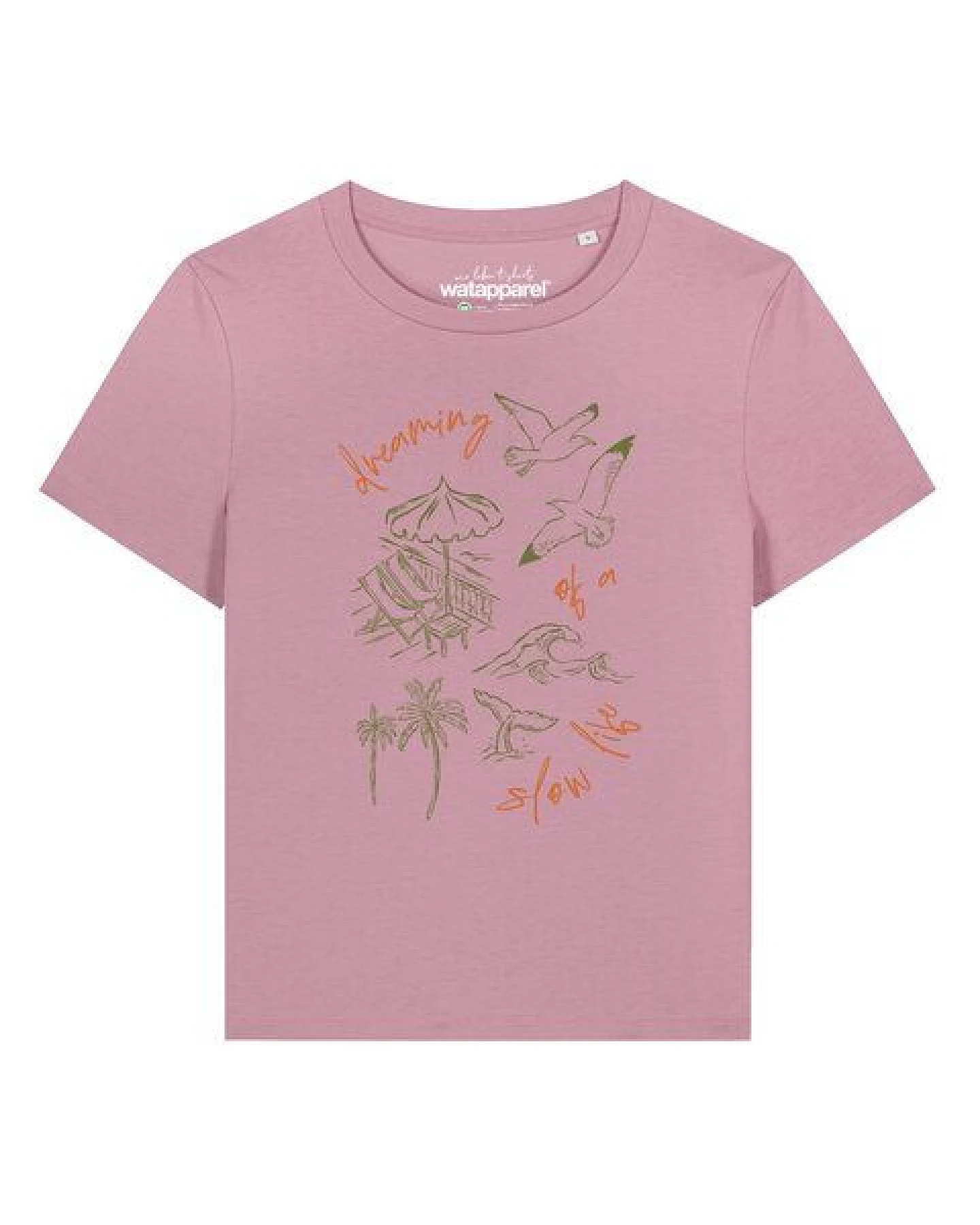 watapparel T-Shirt Frauen Dreaming of a slow life – Ansicht 2