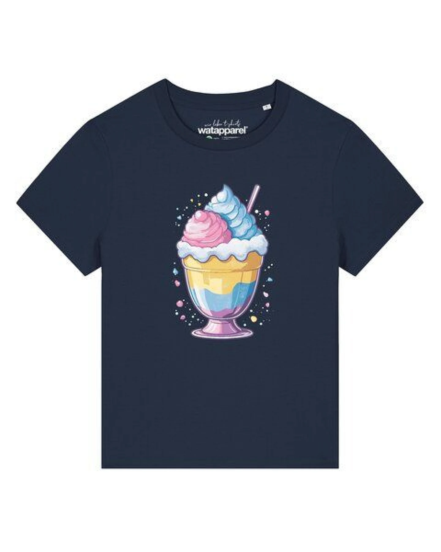 watapparel T-Shirt Frauen Eisbecher – Ansicht 2
