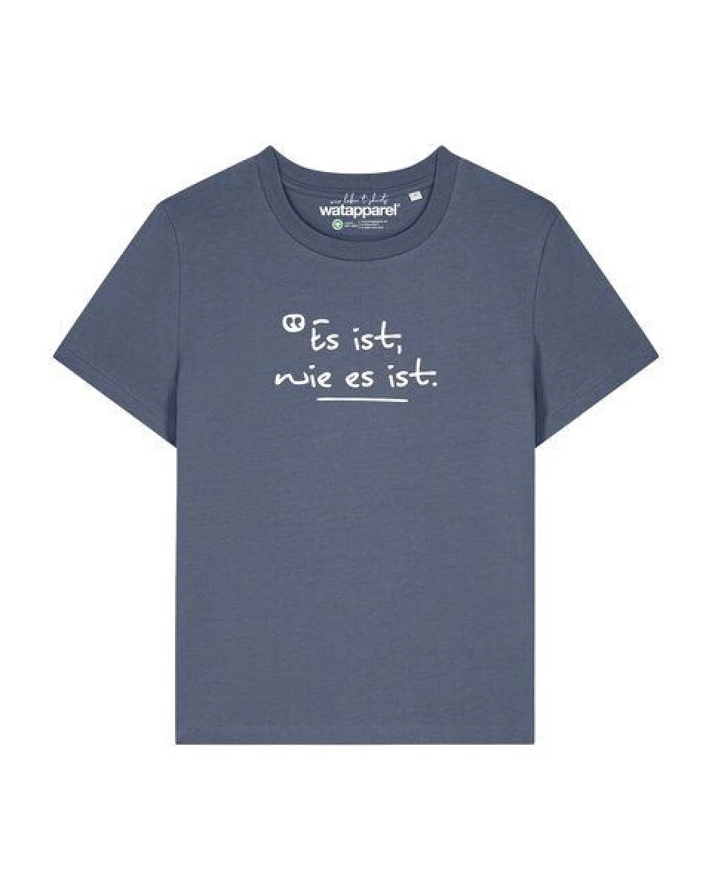watapparel T-Shirt Frauen Es ist wie es ist – Ansicht 2