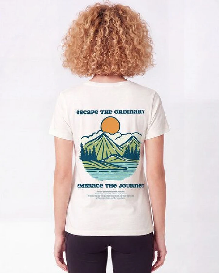 watapparel T-Shirt Frauen Escape the ordinary