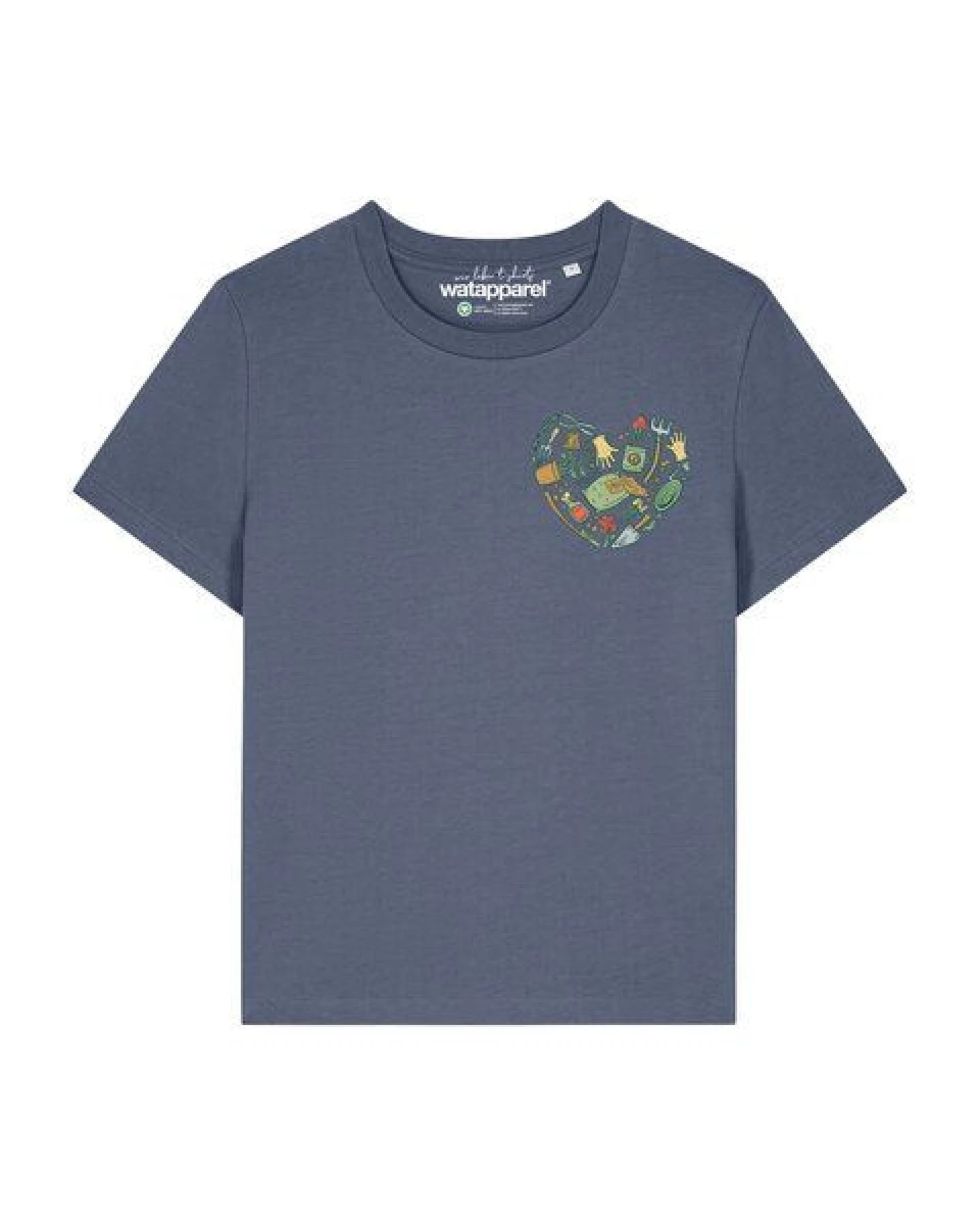 watapparel T-Shirt Frauen Gartenliebe – Ansicht 2
