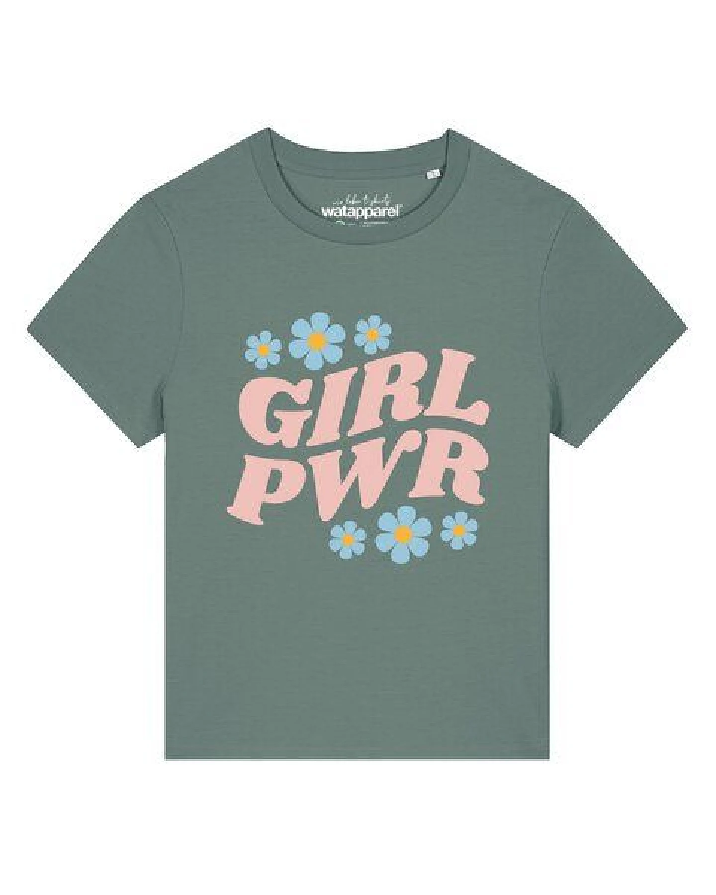 watapparel T-Shirt Frauen Girl power – Ansicht 2
