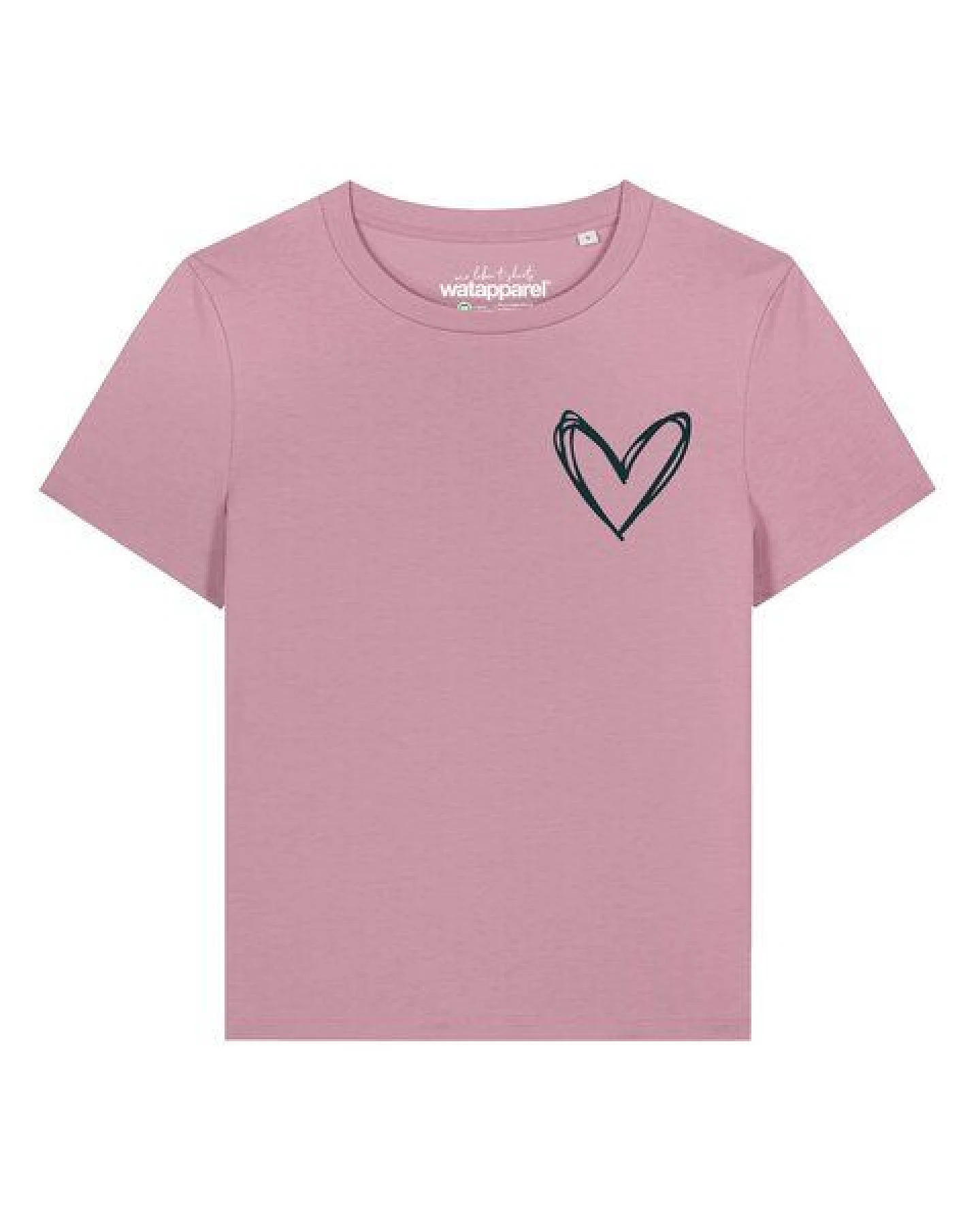 watapparel T-Shirt Frauen Herzi – Ansicht 2