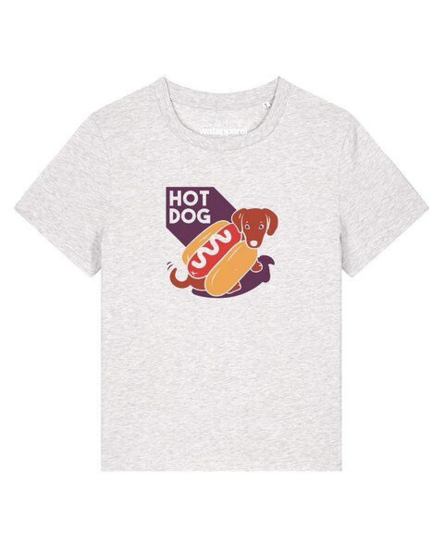 watapparel T-Shirt Frauen Hot Dog – Ansicht 2