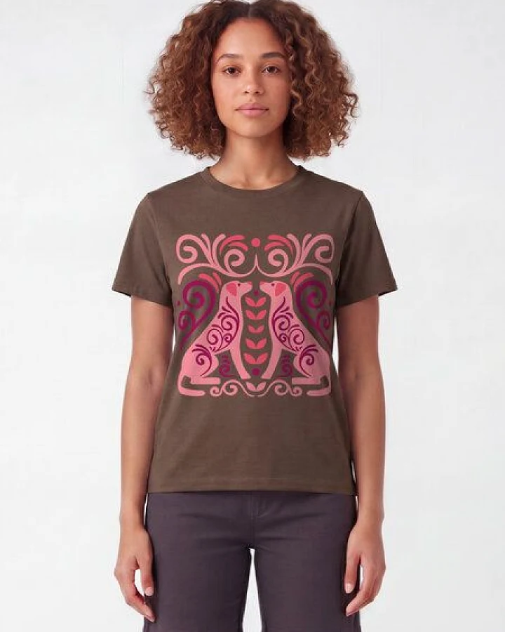 watapparel T-Shirt Frauen Hundeliebe