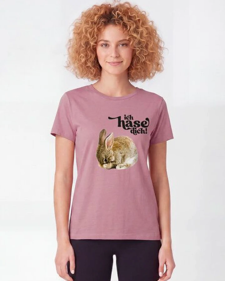 watapparel T-Shirt Frauen Ich hase dich!