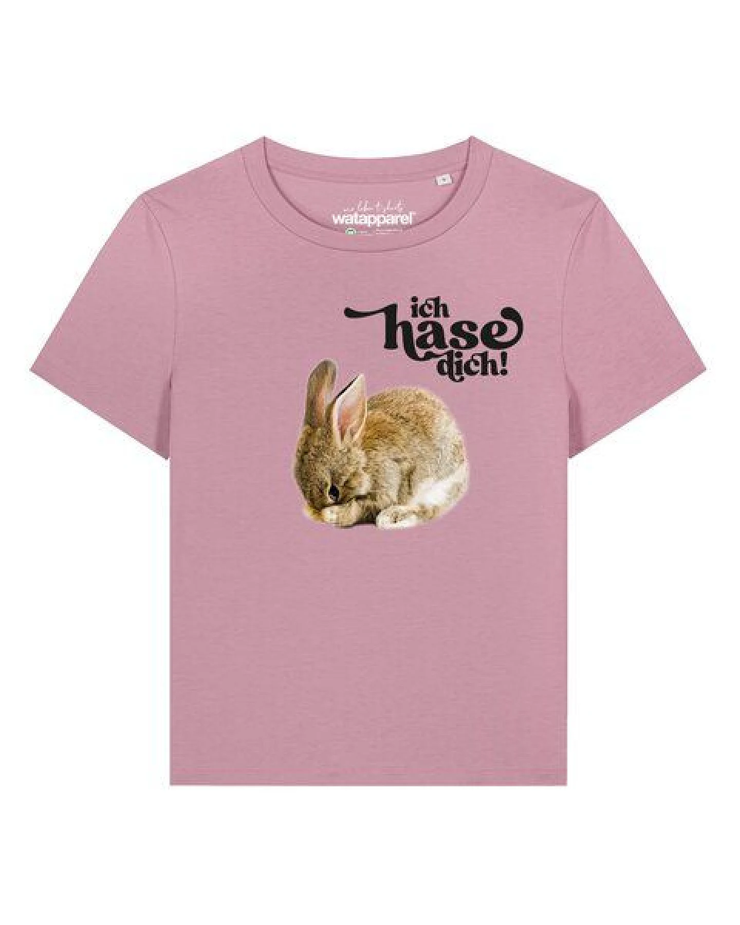 watapparel T-Shirt Frauen Ich hase dich! – Ansicht 2
