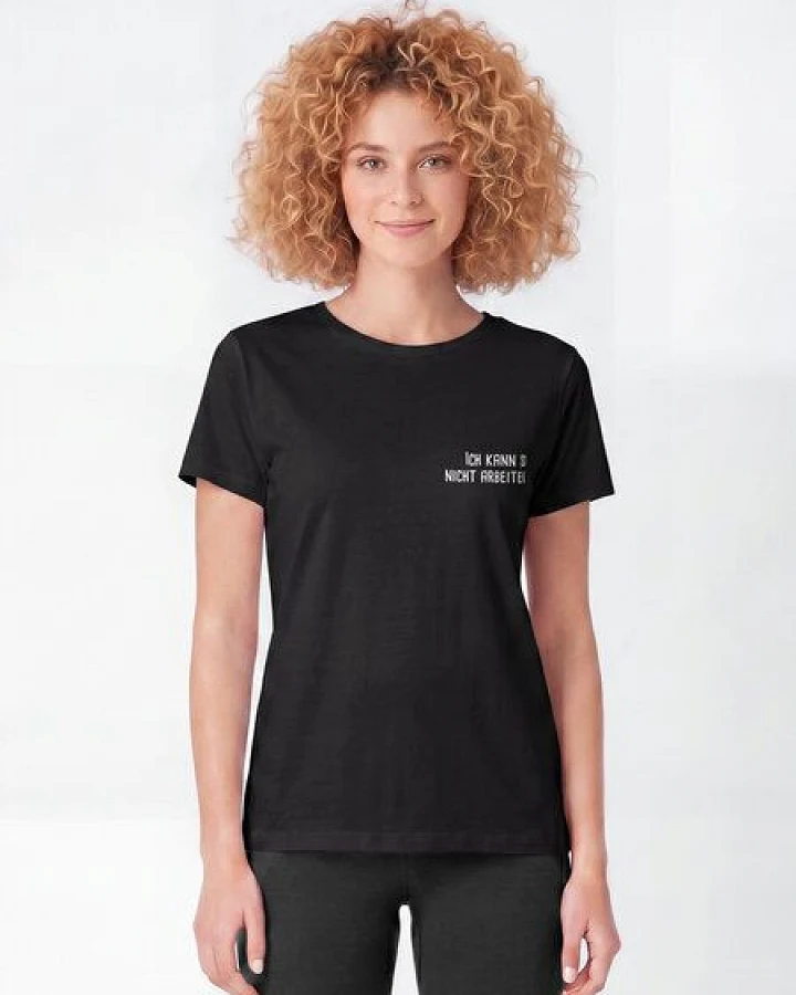 Produktseite: watapparel T-Shirt Frauen Ich kann so nicht arbeiten