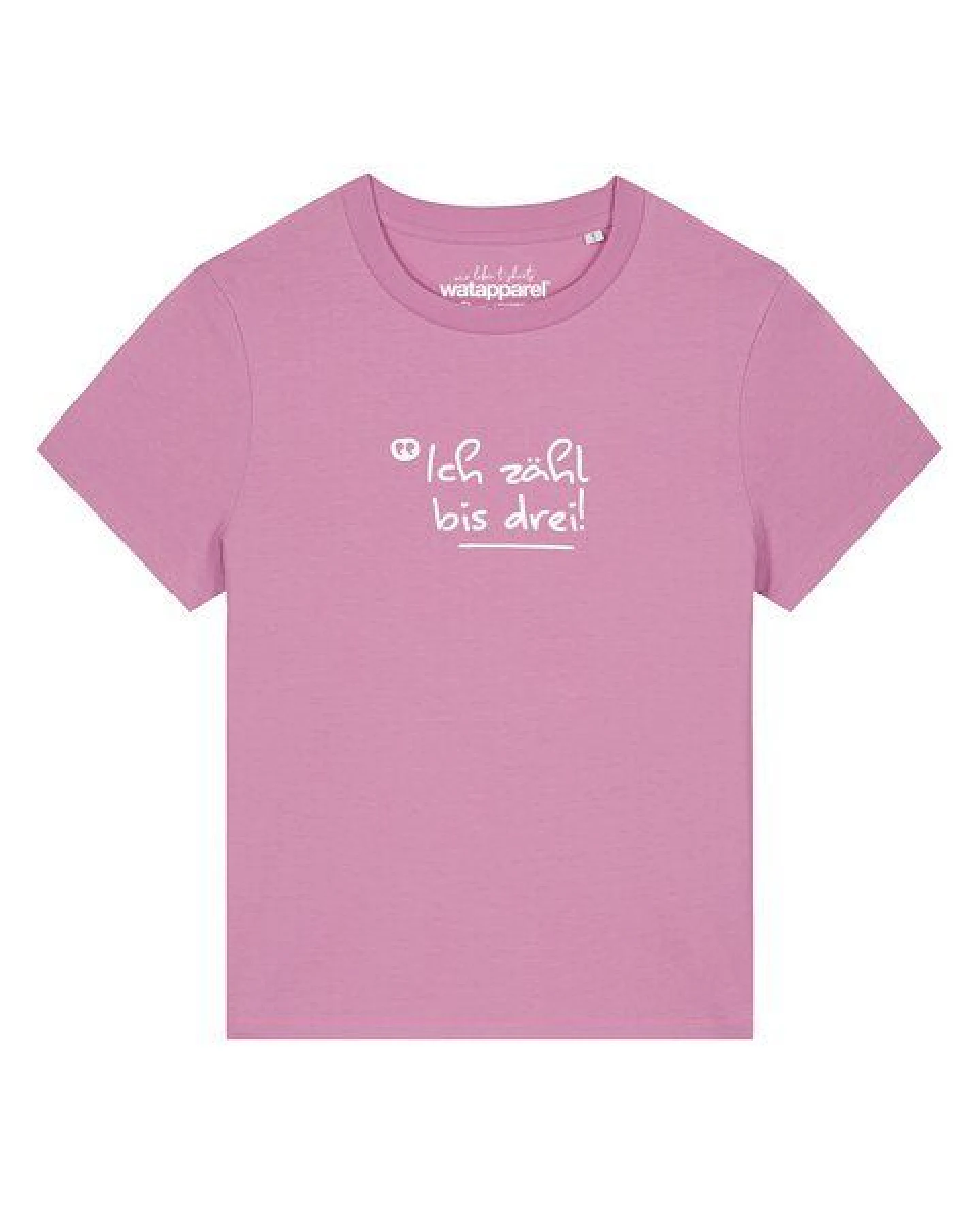 watapparel T-Shirt Frauen Ich zähl bis drei – Ansicht 2