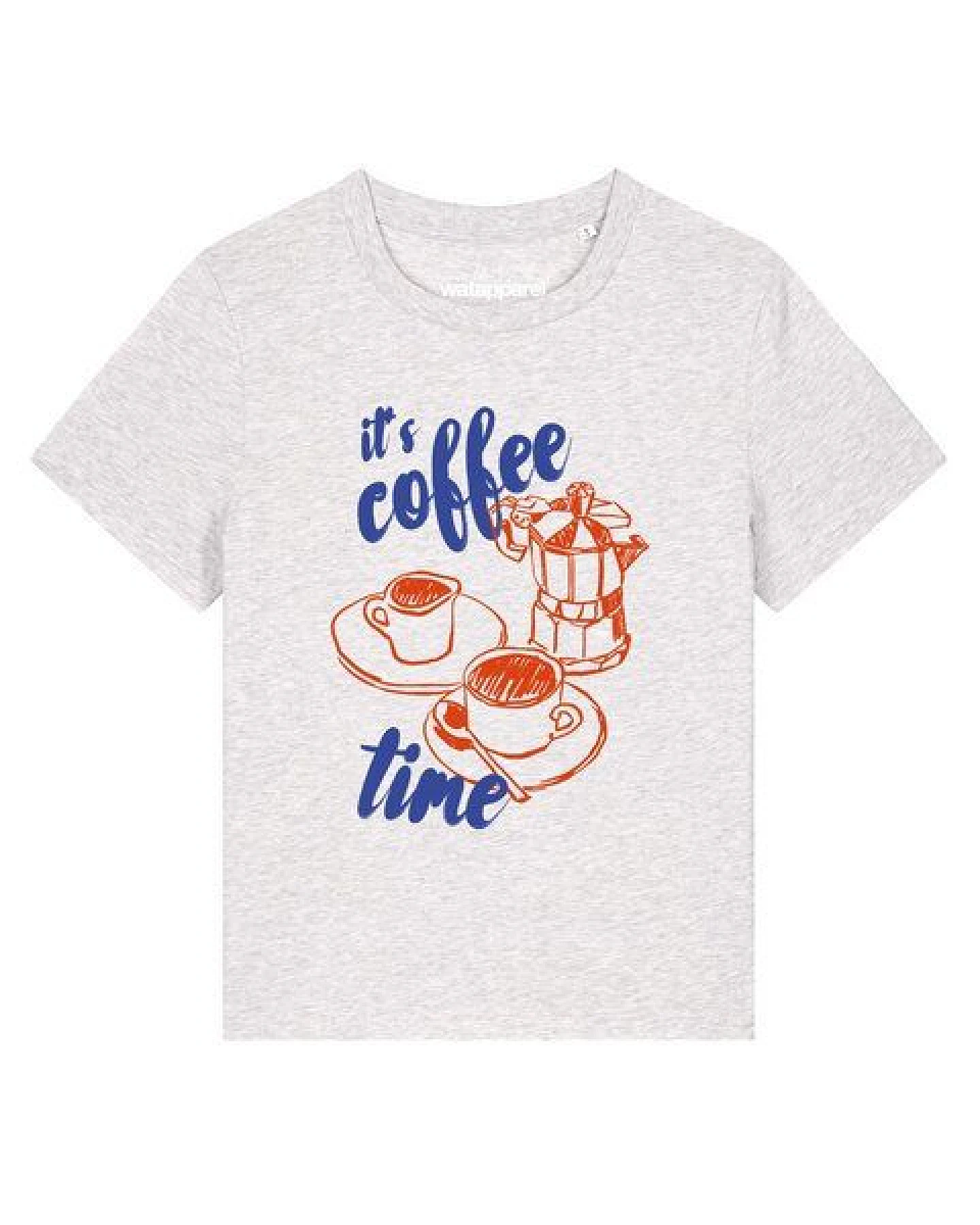 watapparel T-Shirt Frauen Its coffee time – Ansicht 2