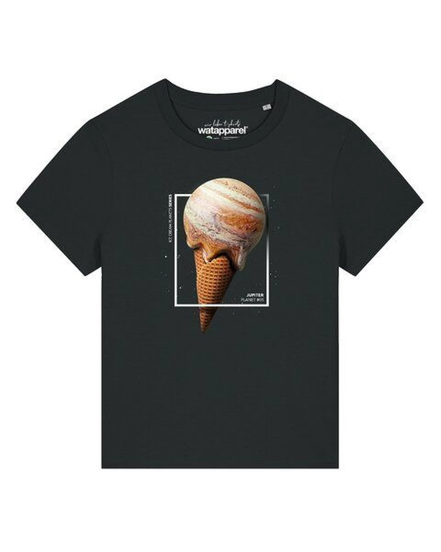 watapparel T-Shirt Frauen Jupiter Planet – Ansicht 2