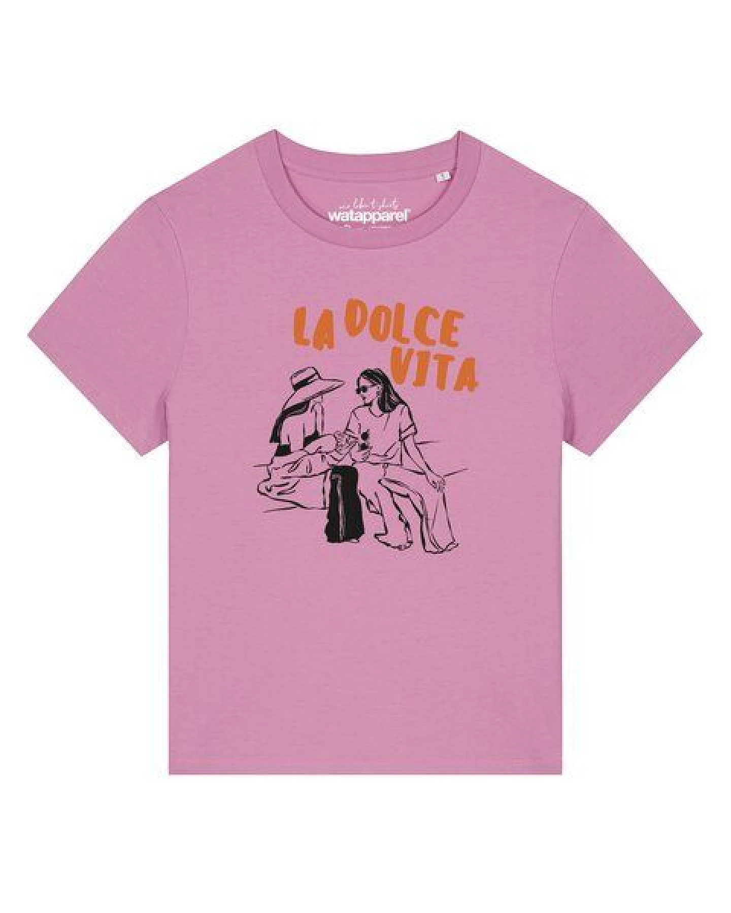 watapparel T-Shirt Frauen La dolce vita – Ansicht 2