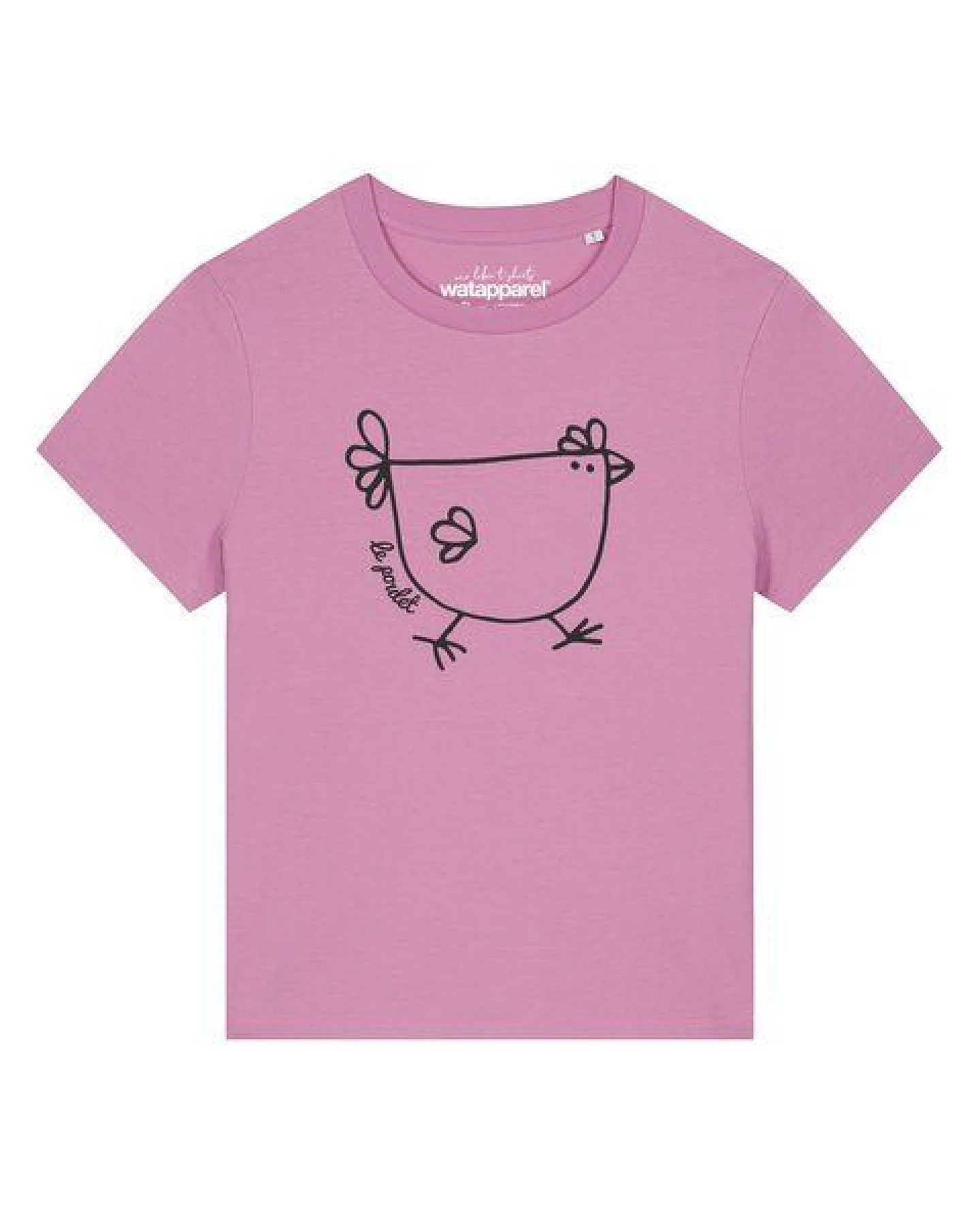 watapparel T-Shirt Frauen Le poulet - das Huhn – Ansicht 2