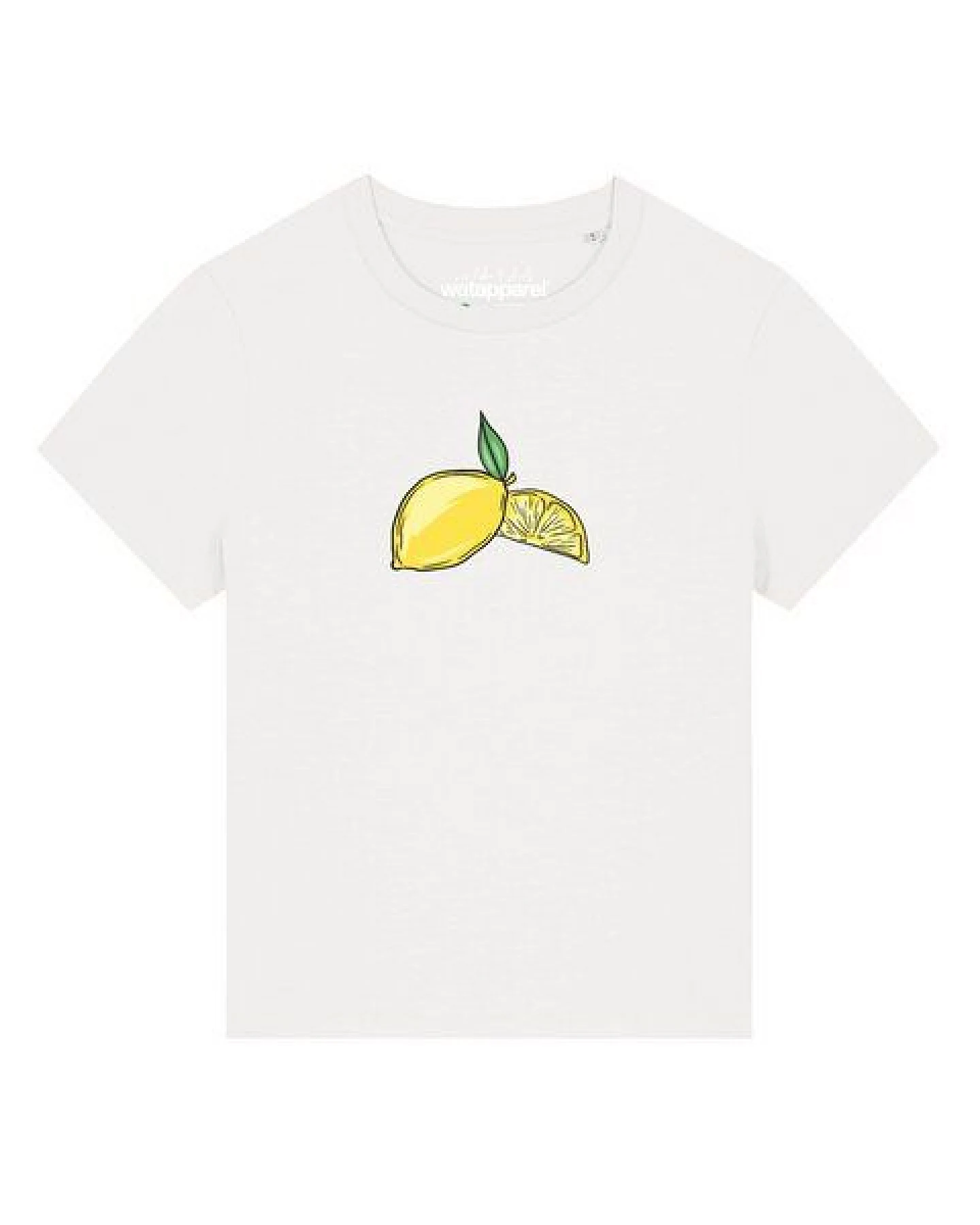 watapparel T-Shirt Frauen Lemon – Ansicht 2