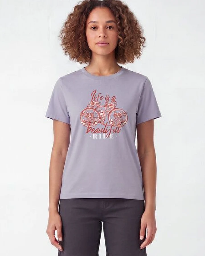 watapparel T-Shirt Frauen Life is a beautiful ride