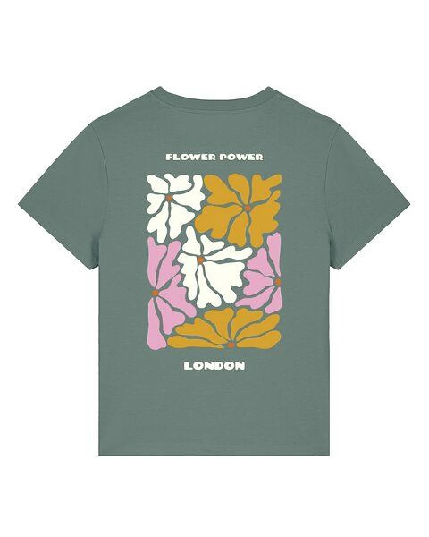 watapparel T-Shirt Frauen London Flora – Ansicht 4