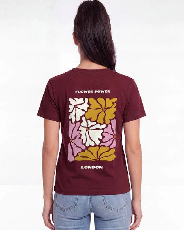 Produktseite: watapparel T-Shirt Frauen London Flora