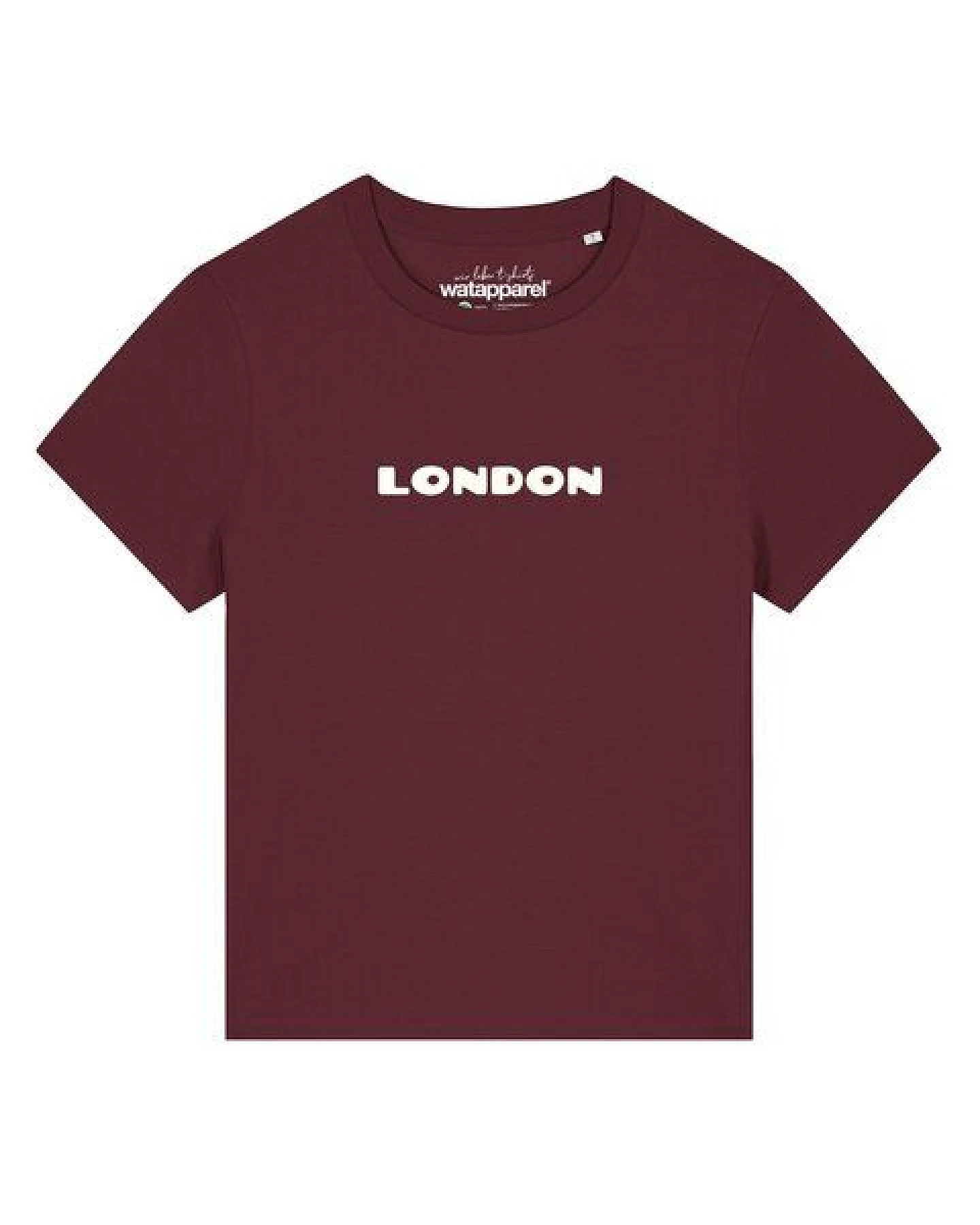 watapparel T-Shirt Frauen London Flora – Ansicht 3