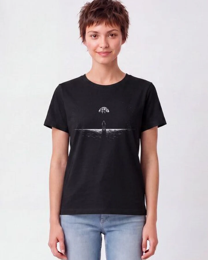 Produktseite: watapparel T-Shirt Frauen Lost in space