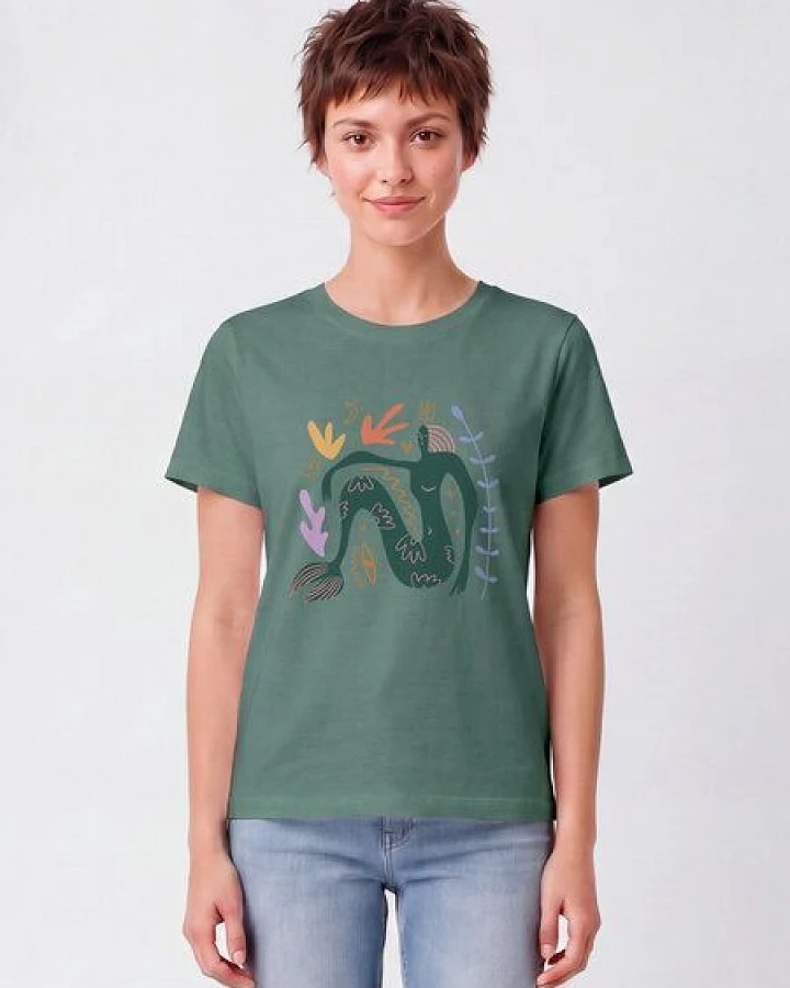Produktseite: watapparel T-Shirt Frauen Love and flex