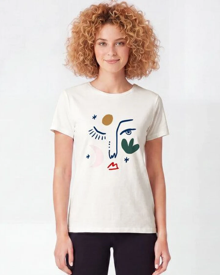 Produktseite: watapparel T-Shirt Frauen Love and flex