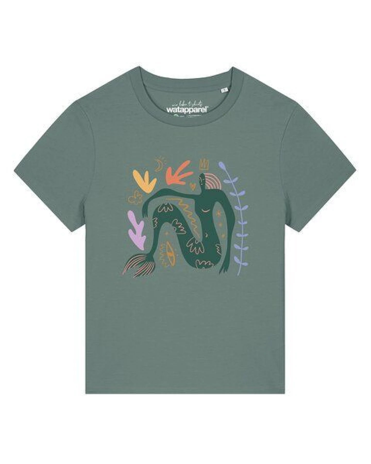 watapparel T-Shirt Frauen Love and flex – Ansicht 2