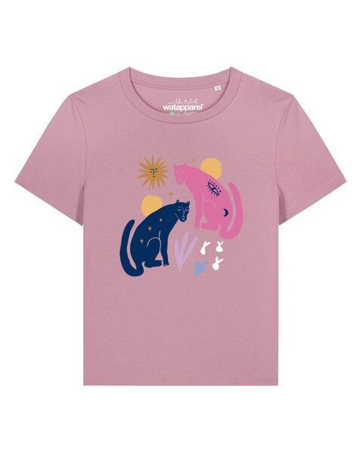 watapparel T-Shirt Frauen Love and flex – Ansicht 2