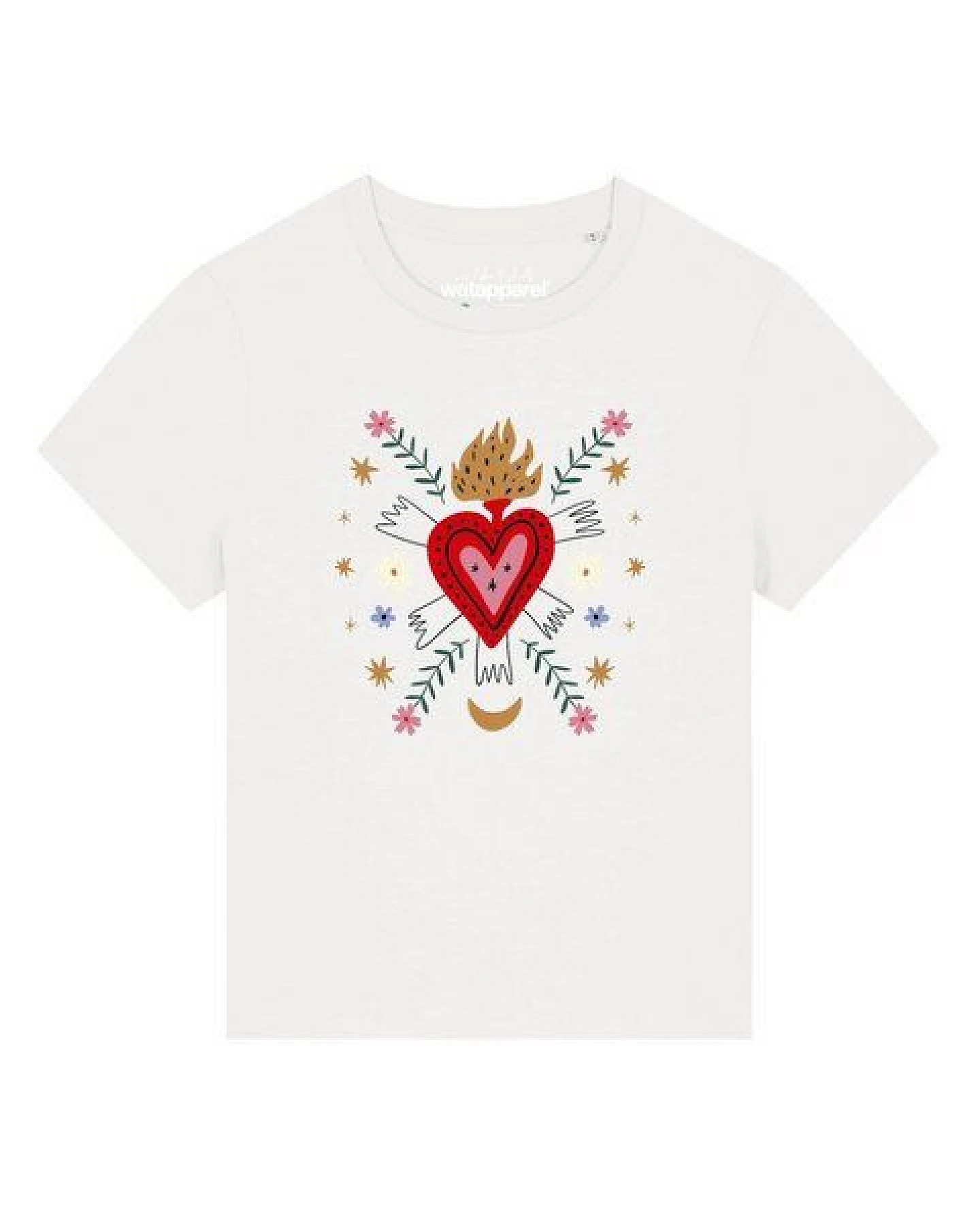 watapparel T-Shirt Frauen Love and flex – Ansicht 2