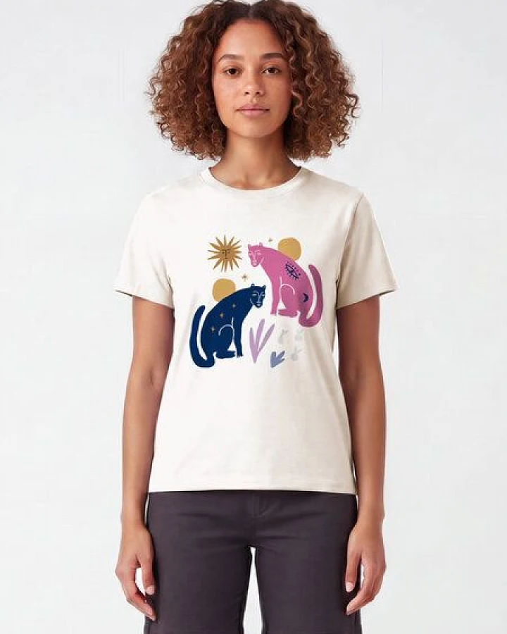 Produktseite: watapparel T-Shirt Frauen Love and flex
