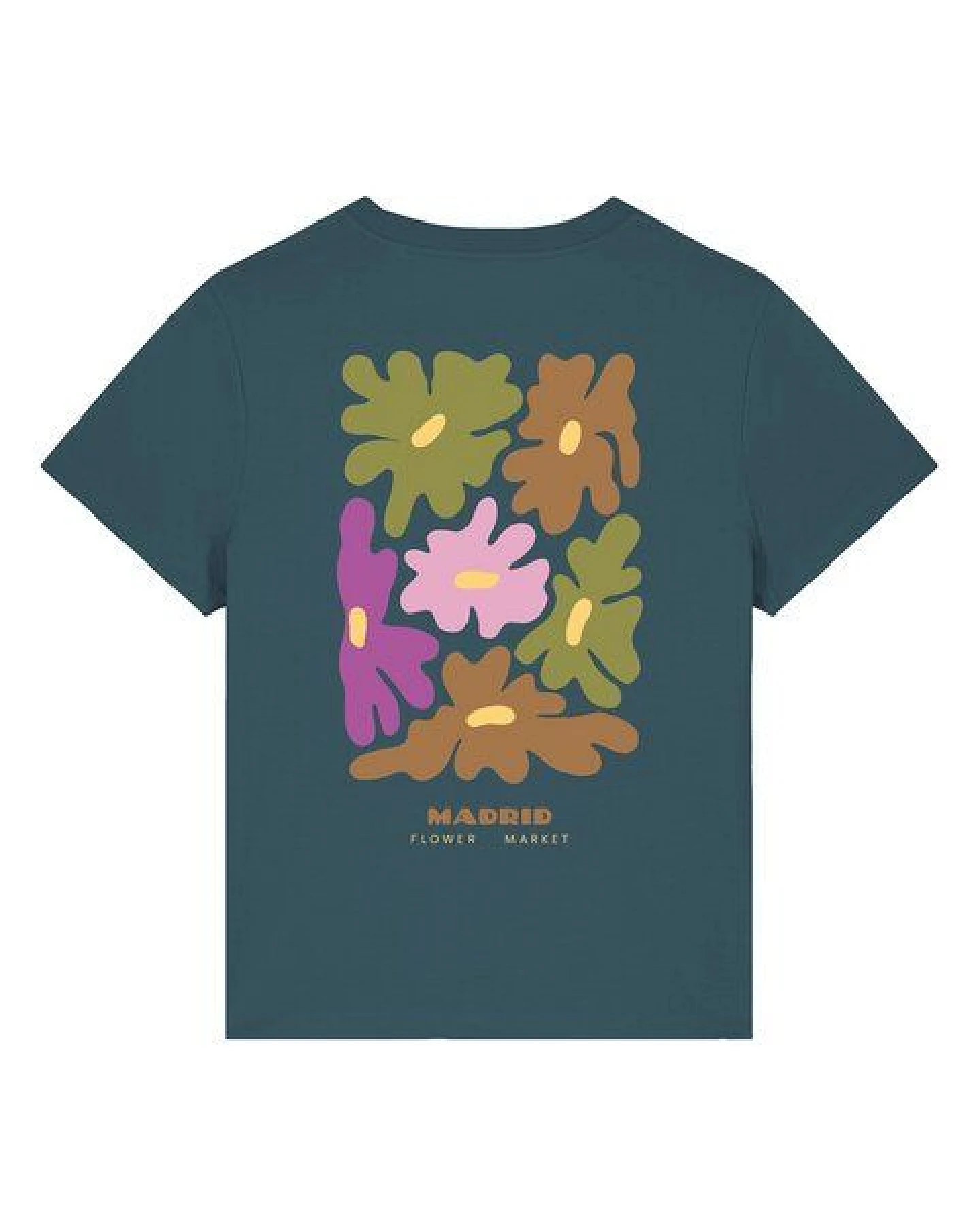watapparel T-Shirt Frauen Madrid Flora – Ansicht 4