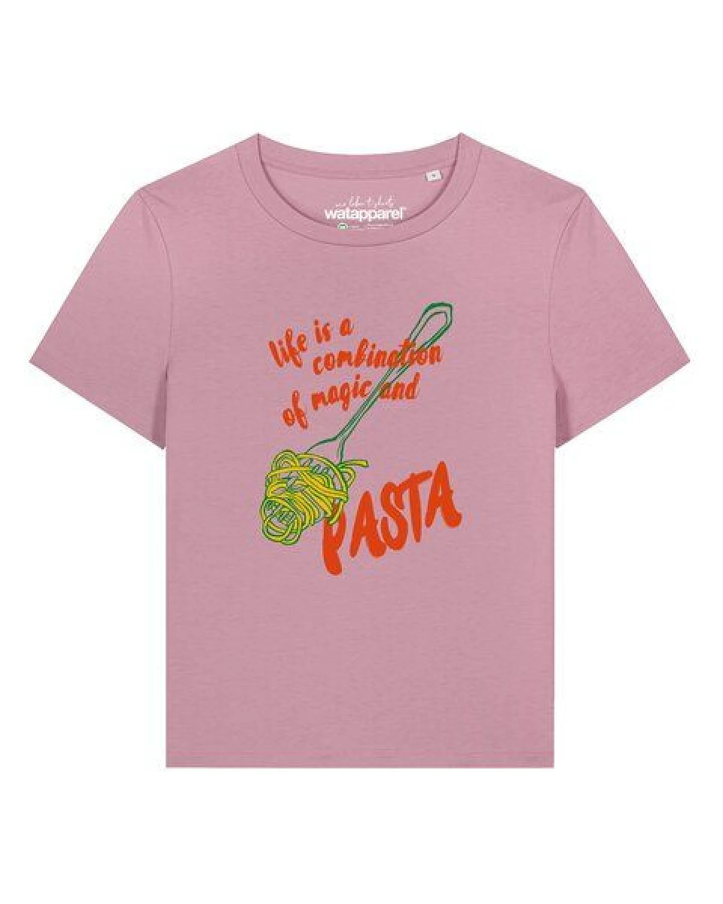 watapparel T-Shirt Frauen Magic and pasta – Ansicht 2