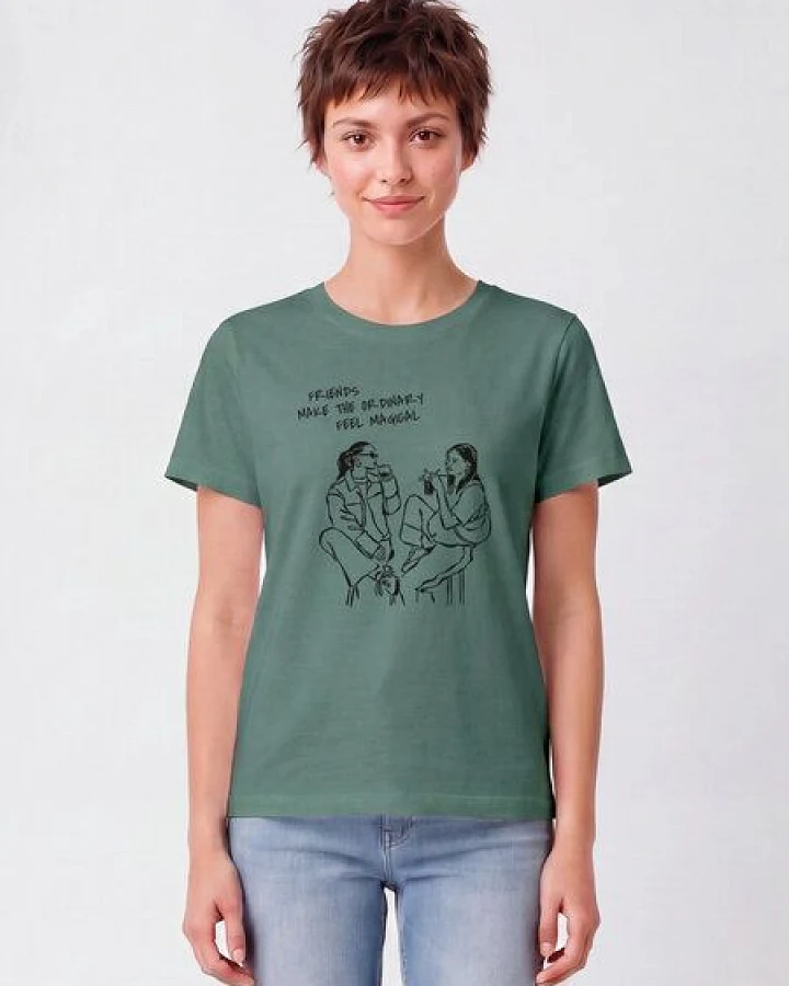 Produktseite: watapparel T-Shirt Frauen Magical Friends
