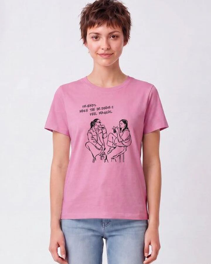 Produktseite: watapparel T-Shirt Frauen Magical Friends