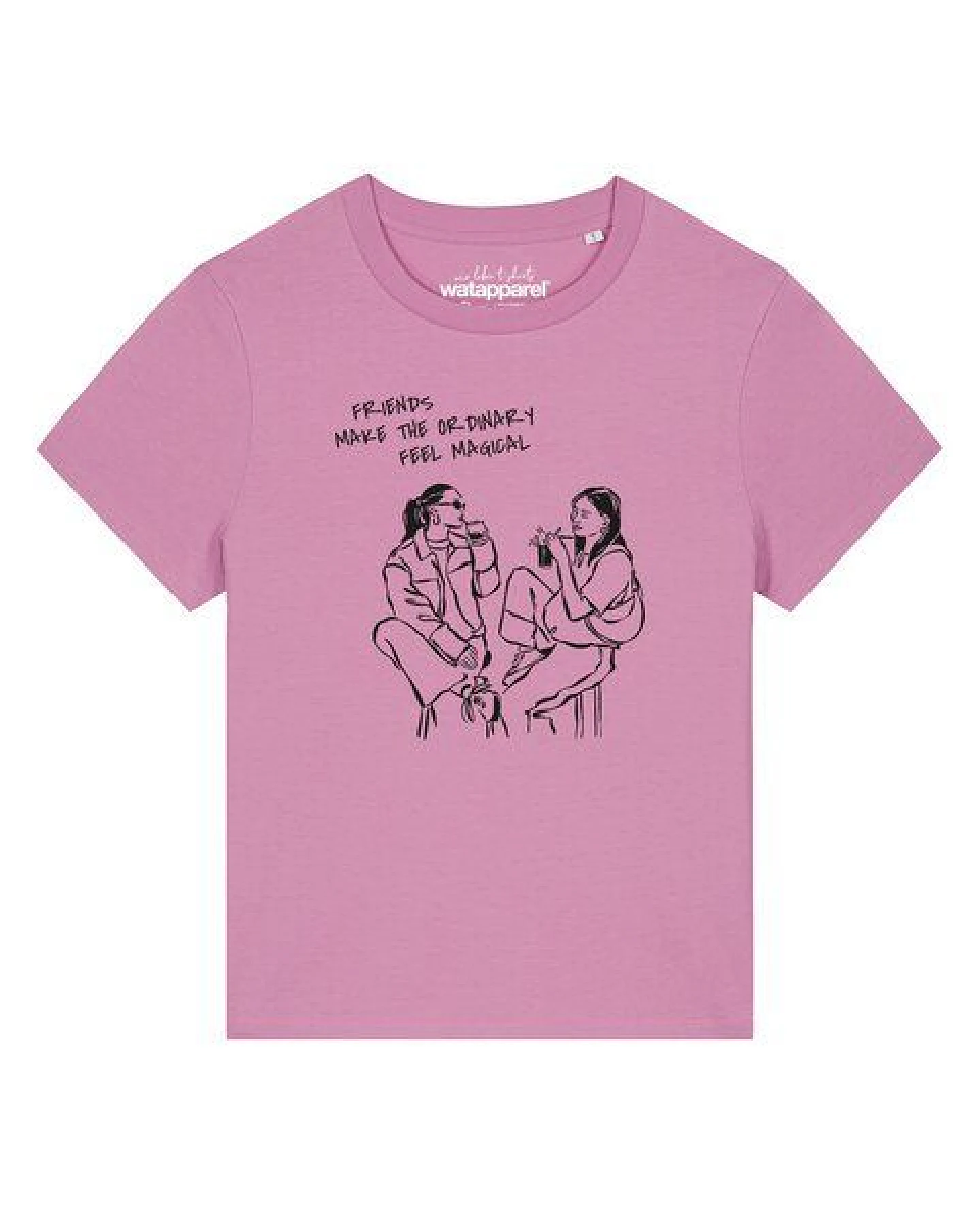 watapparel T-Shirt Frauen Magical Friends – Ansicht 2