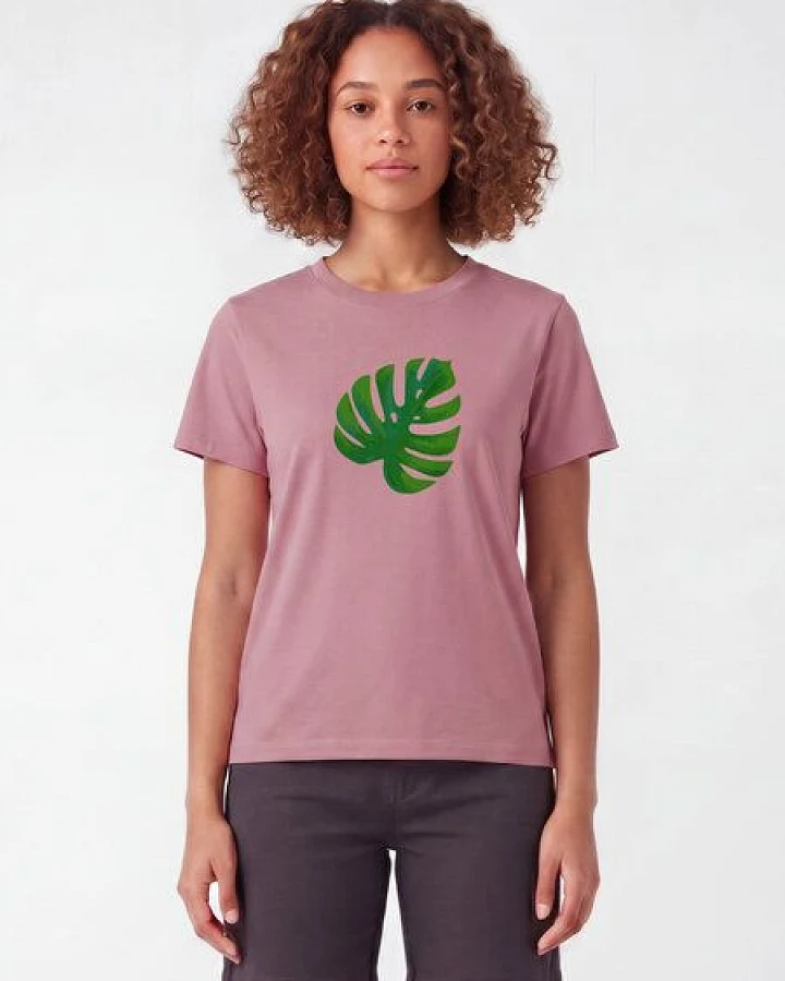 watapparel T-Shirt Frauen Monstera 2.0