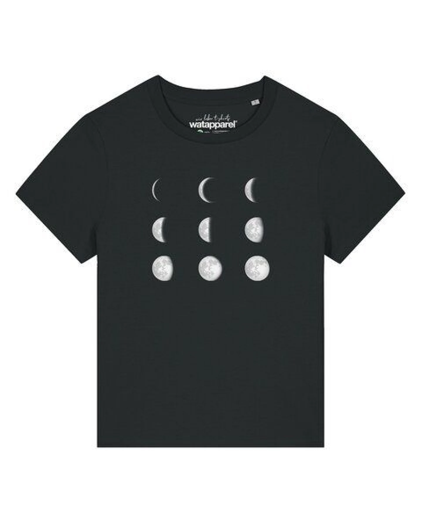 watapparel T-Shirt Frauen Moonphases – Ansicht 2