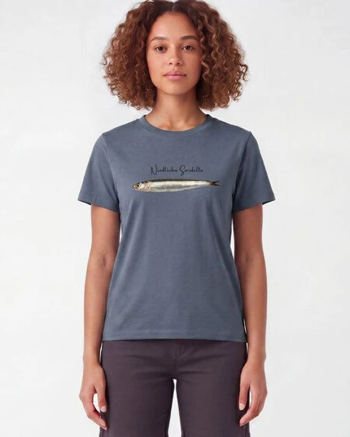 watapparel T-Shirt Frauen Niedliche Sardelle