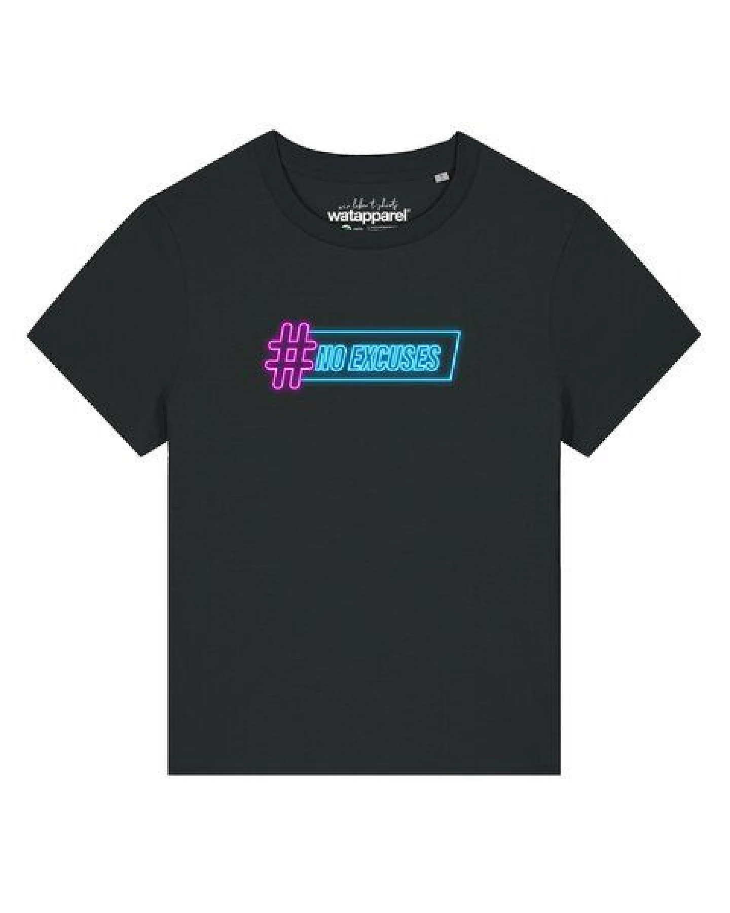 watapparel T-Shirt Frauen No Excuses – Ansicht 2