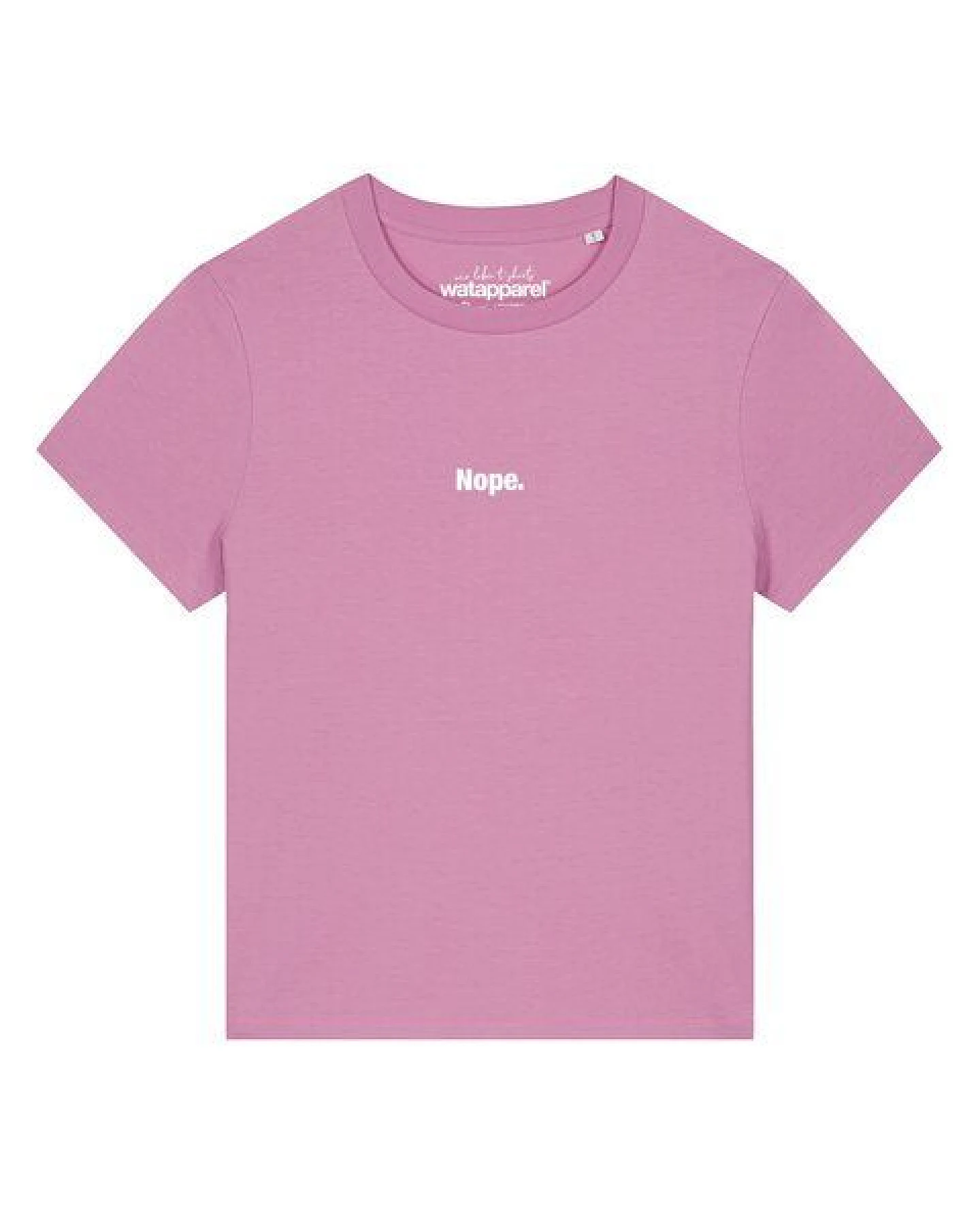 watapparel T-Shirt Frauen Nope – Ansicht 2